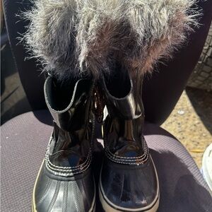 Boots w/Faux-Fur Winter Boots